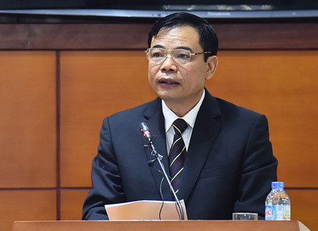 Bộ trưởng Nguyễn Xuân Cường.